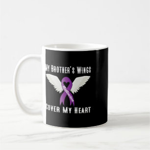 End Overdose My Brother's Wings Cover My Heart Coffee Mug