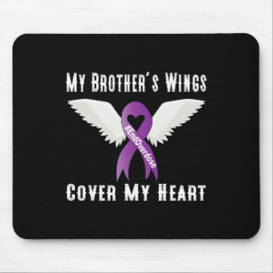 End Overdose My Brother's Wings Cover My Heart  Mouse Pad