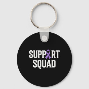 End Overdose Support Squad Overdose Awareness Key Ring