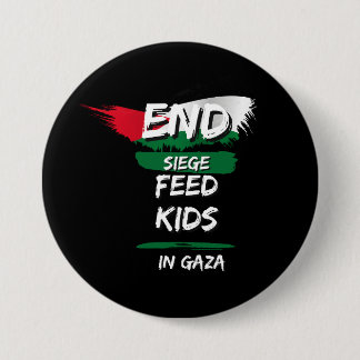 END SIEGE 7.5 CM ROUND BADGE