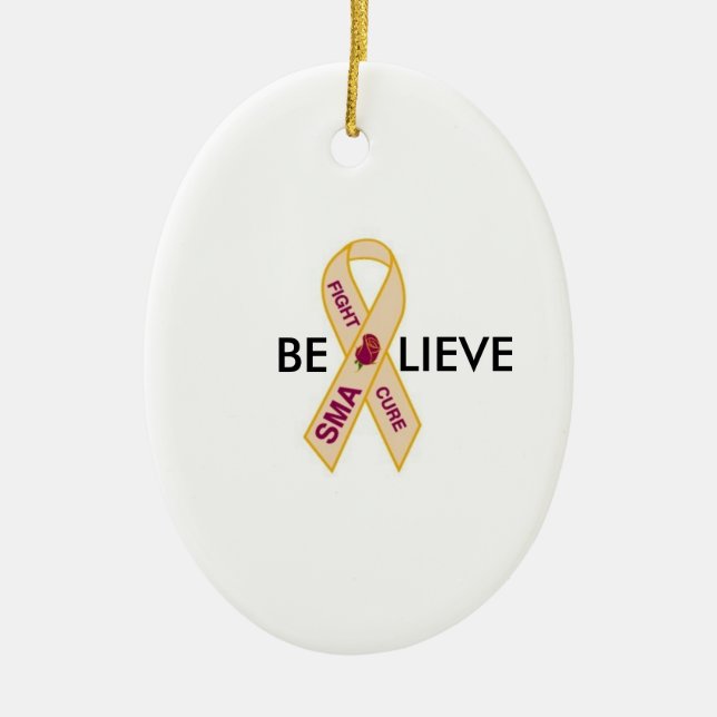 END-SMA-pin, BE, LIEVE Ceramic Ornament (Front)