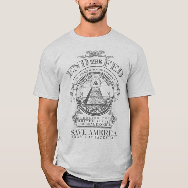 End The Fed Customisable Rally T-Shirt (Front)