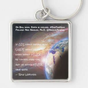 End The Hoax Keychain by RoseWrites