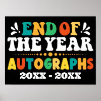 End The Of The Year Autographs Personalised