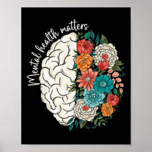 End The Stigma Groovy Mental Health Problems Menta Poster