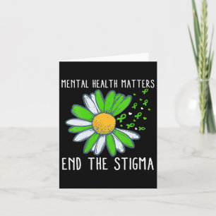 End The Stigma Mental Health Awareness Card