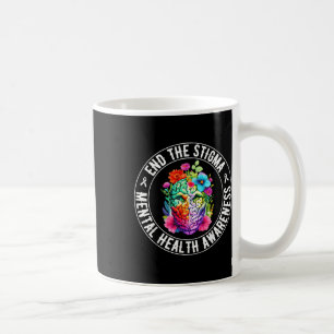 End The Stigma Mental Health Awareness Coffee Mug