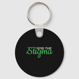 End The Stigma, Mental Health Awareness Key Ring
