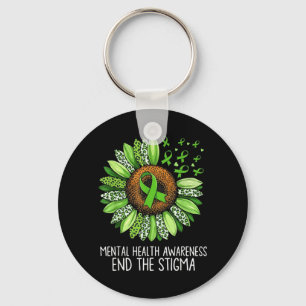 End The Stigma Mental Health Matters Awareness Key Ring