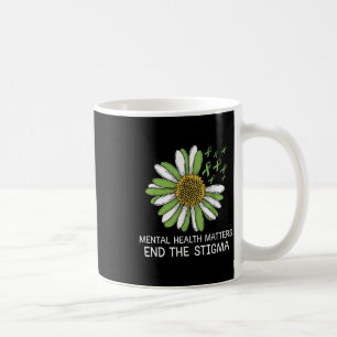 End The Stigma Mental Health S Awareness Brain Ill Coffee Mug