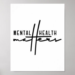 End The Stigma Mental Problems  Poster