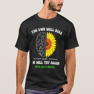 End The Stigma Quote & Inspiration Mental Health T-Shirt
