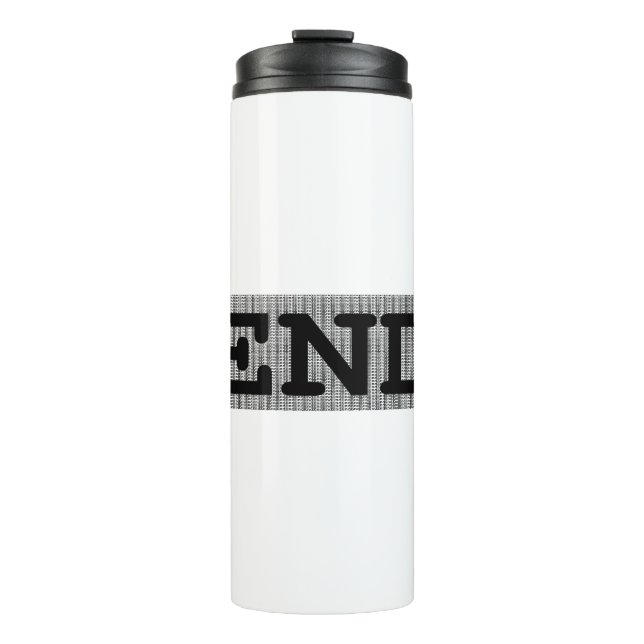 End Thermal Tumbler (Front)