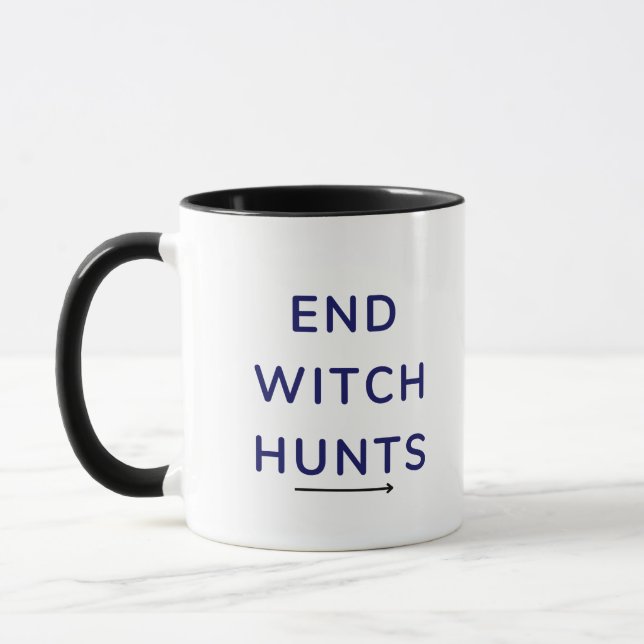 End Witch Hunts Mug (Left)