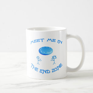 End Zone Frisbee Coffee Mug