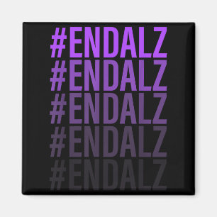 #endalz memory alzheimer’s awareness support magnet