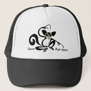 Endangered animal - Cool Save AYE-AYES -Nature Trucker Hat