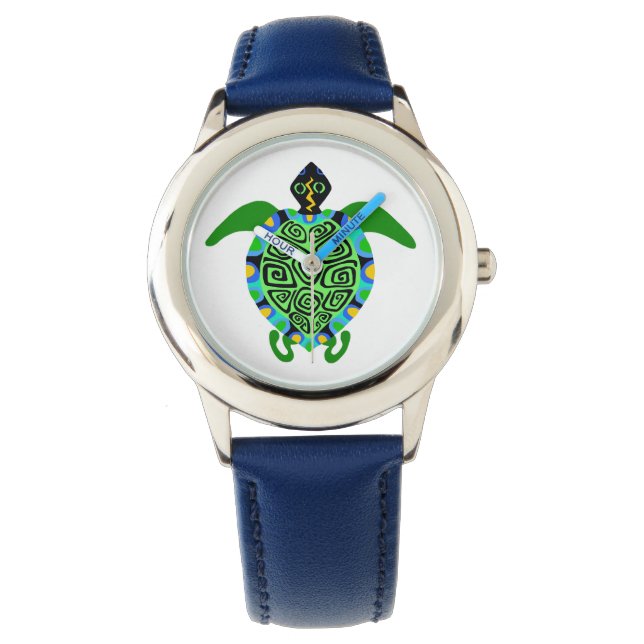 Endangered animal - Graphic Sea TURTLE - Wildlife Watch (Front)