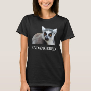 Endangered Animal Species Ring Tailed Lemur Endang T-Shirt