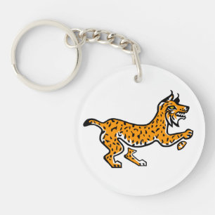 Endangered animal - Wildcat - Iberian LYNX-Nature Key Ring