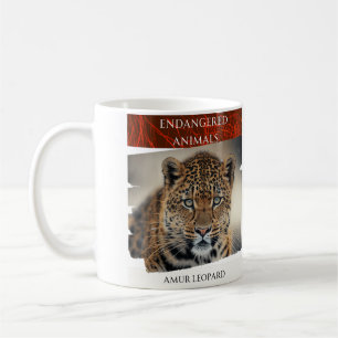 Endangered Animals - Amur Leopard Coffee Mug