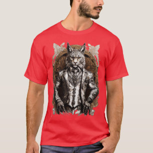 Endangered Animals Baltic Lynx Nikko T-Shirt