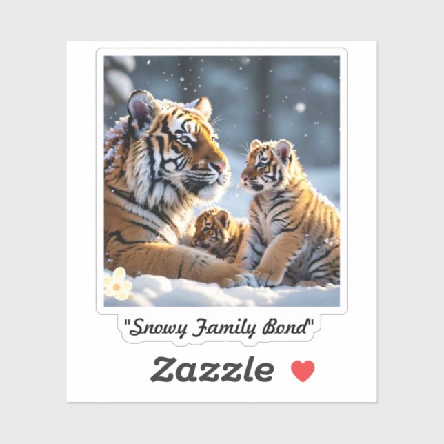 "Endangered Beauty in Snow" (Sheet)