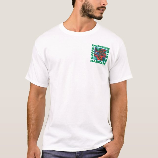 Endangered Birds T-Shirt (Front)