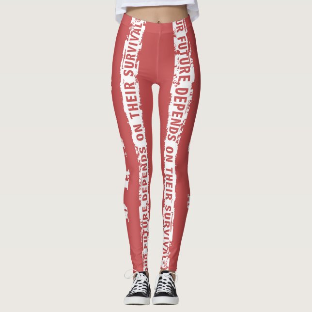 Endangered Brand Leggings (Front)