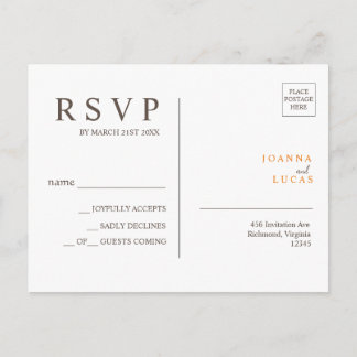Endangered Fern With Robin | Sage Green RSVP Postcard