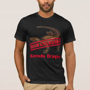 Endangered Komodo Dragon Tshirts