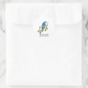 Endangered Lorikeet Bird Sticker