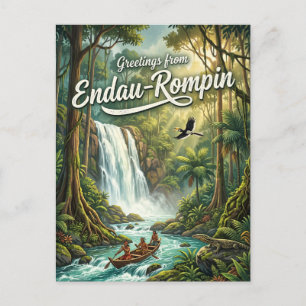 Endau-Rompin National Park Malaysia Postcard