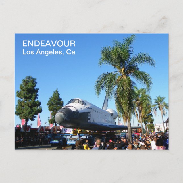 Endeavour/Los Angeles Postcard! Postcard (Front)