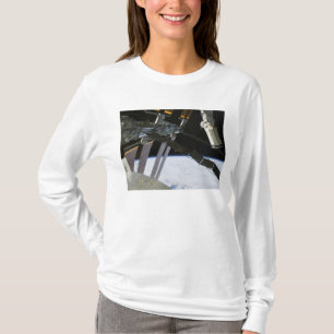 Endeavour's arm amidst International Space Stat T-Shirt