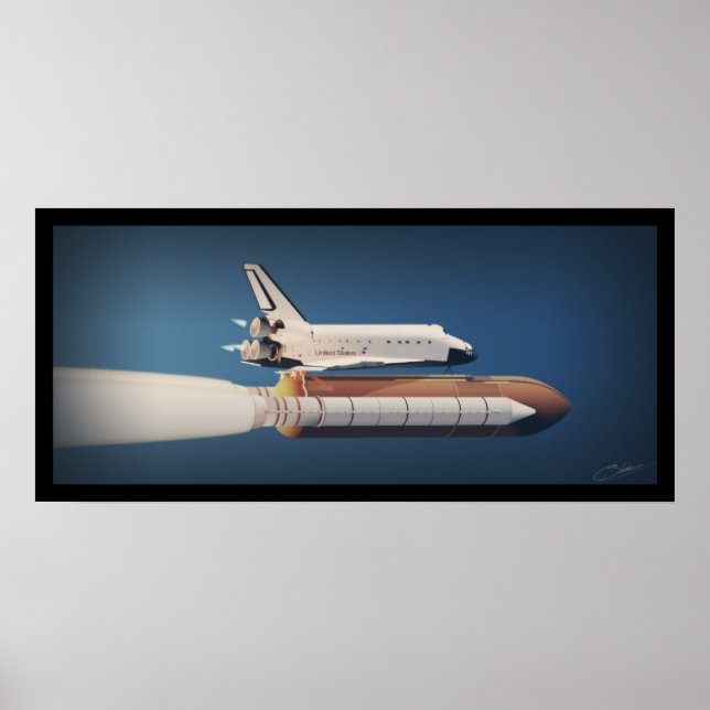 Endevour Spaceshuttle Poster (Front)