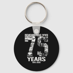 Ending Of Ww2 75th Anniversary 1945 2020 Ve Vj D T Key Ring