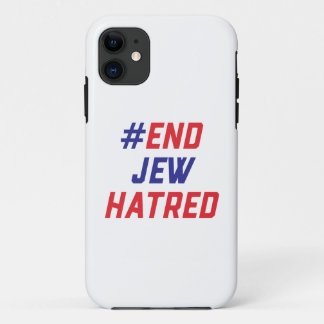 #EndJewHatred iPhone Case in White 