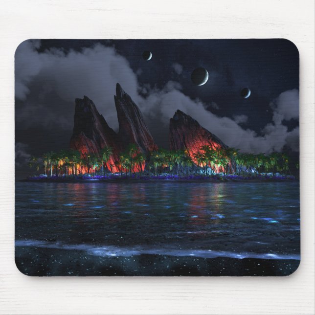 Endless Blue (Night) Mouse Pad (Front)