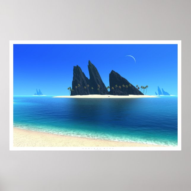 Endless Blue Poster (Front)