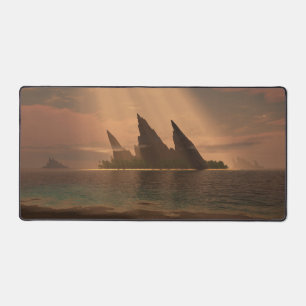 Endless Blue (Sunbeam) Desk Mat
