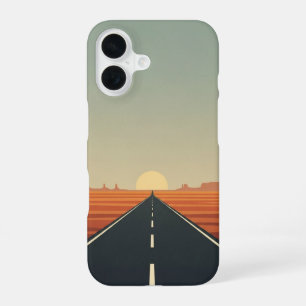 Endless Desert Highway iPhone 16 Case