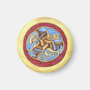  Endless knot with animals  Magnet