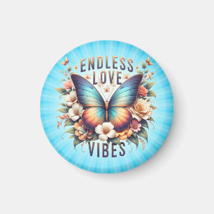 Endless Love Vibes Butterfly Art-96281 Magnet