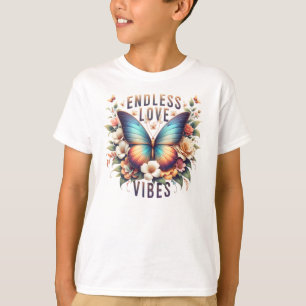 Endless Love Vibes Butterfly Art-96281 T-Shirt