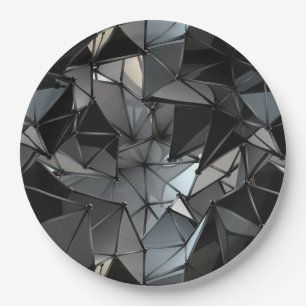 endless monochrome : paper plate