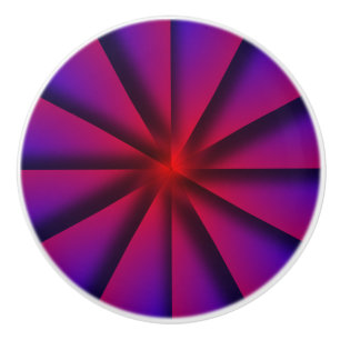 Endless Pinwheel by Kenneth Yoncich Ceramic Knob