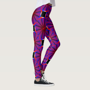 Endless Pinwheel by Kenneth Yoncich Leggings