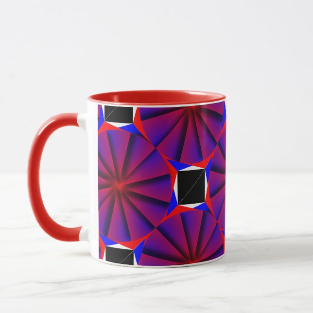 Endless Pinwheel by Kenneth Yoncich Mug (Left)