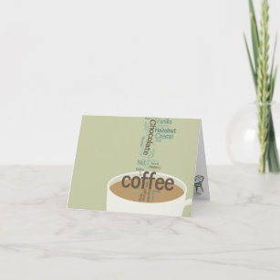 Endless Possibilities Coffee Note Cards